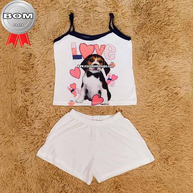Conjunto Baby Dool Várias Estampas
