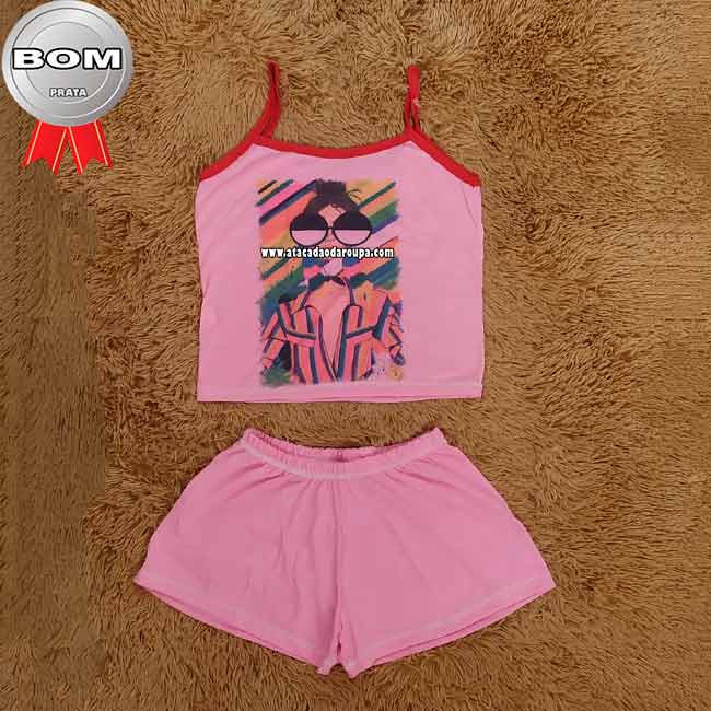 Conjunto Baby Dool Várias Estampas