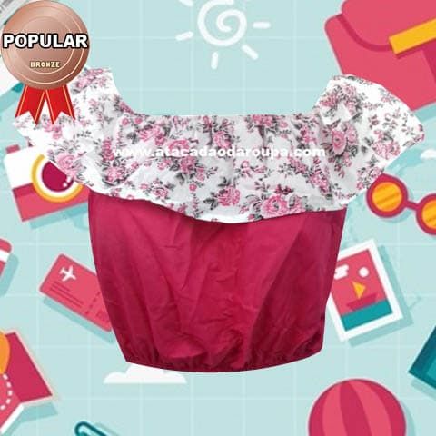 Blusa Cropped em Tricoline M