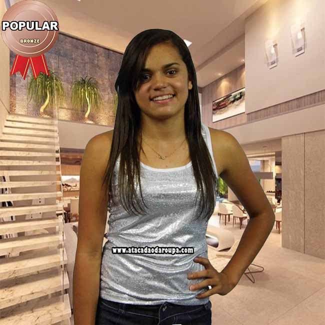 Blusinhas Com Brilho Fio Torcido G