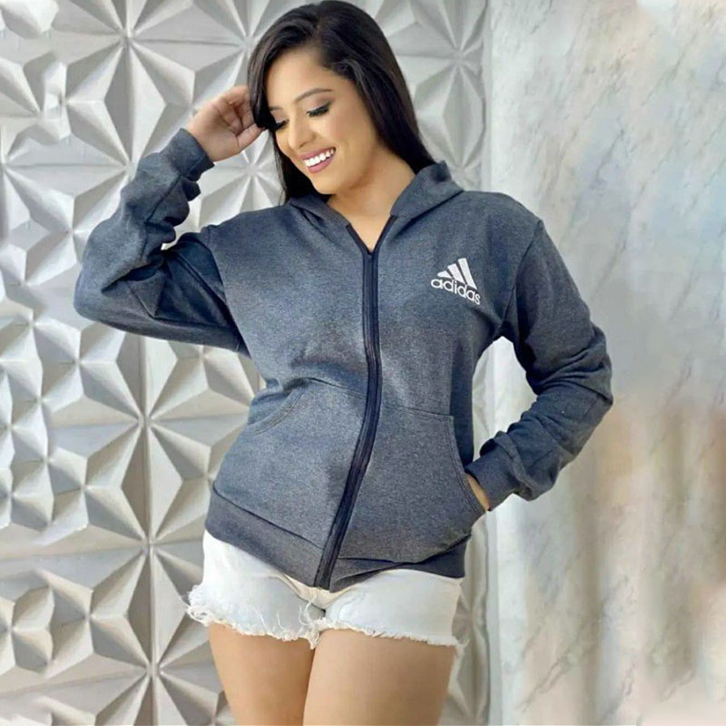 Blusa Moletom Com Capuz Adulto