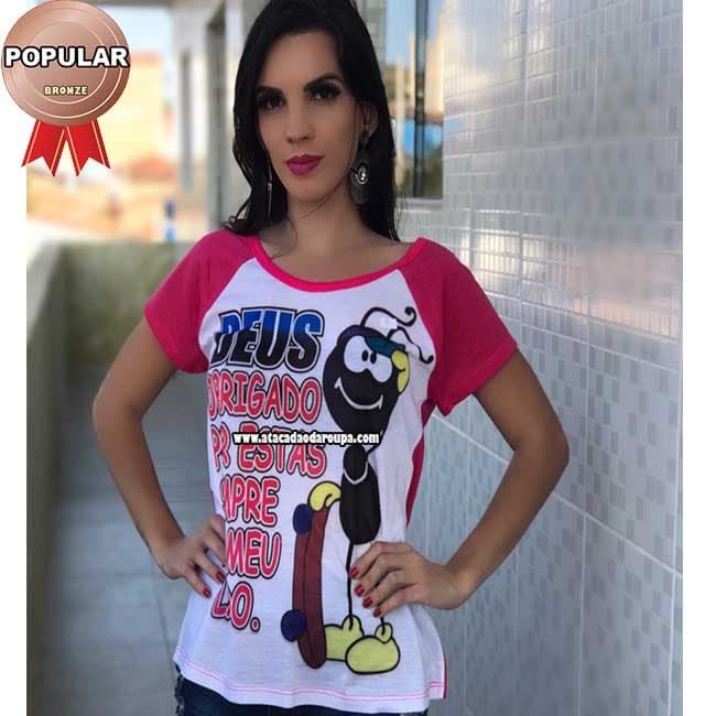 Blusas Feminina Estampa Sortidas M