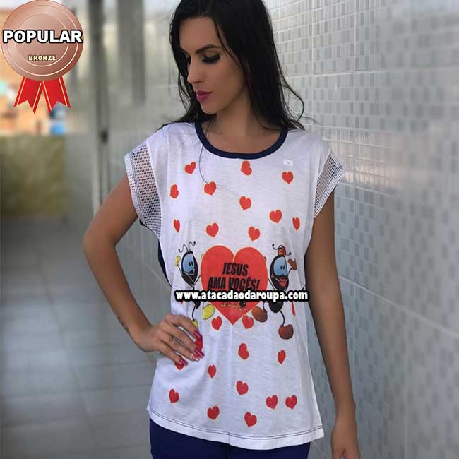 Blusas Feminina Estampa Sortidas M