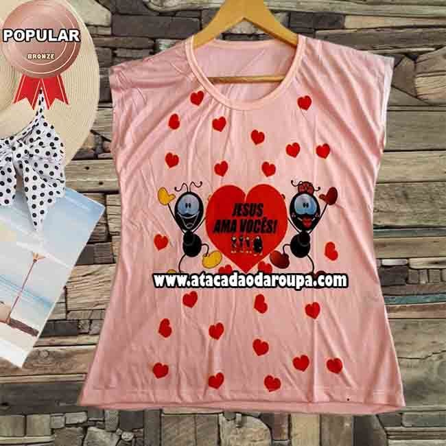 Blusas Feminina Estampa Sortidas M