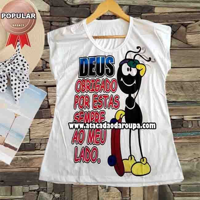 Blusas Feminina Estampa Sortidas M