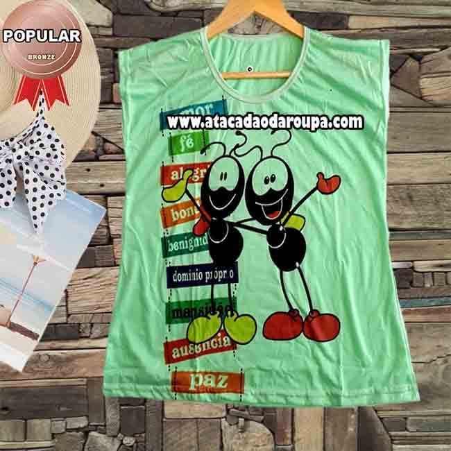 Blusas Feminina Estampa Sortidas M