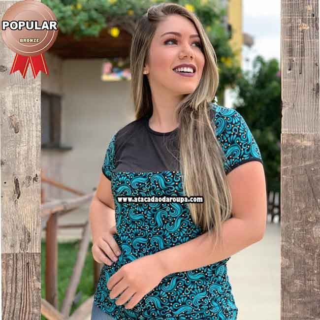 Blusa Liganete Estampada M