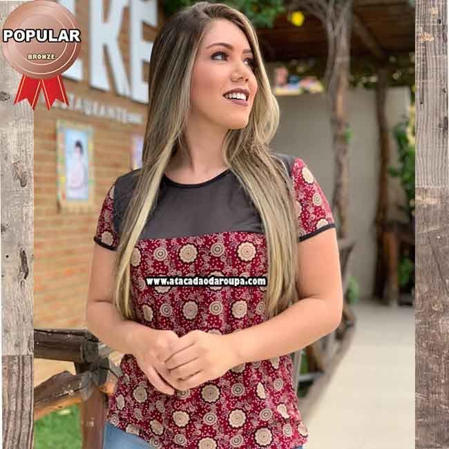 Blusa Liganete Estampada M