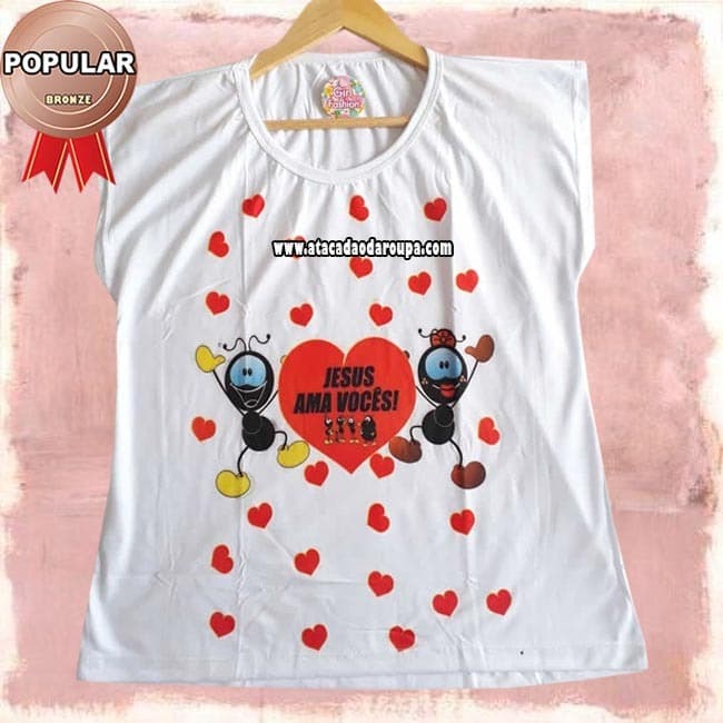 Blusas Estampas Evangêlicas G