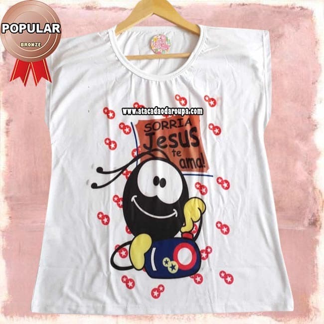 Blusas Estampas Evangêlicas G