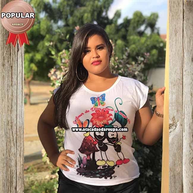 Blusas Estampas Evangêlicas G