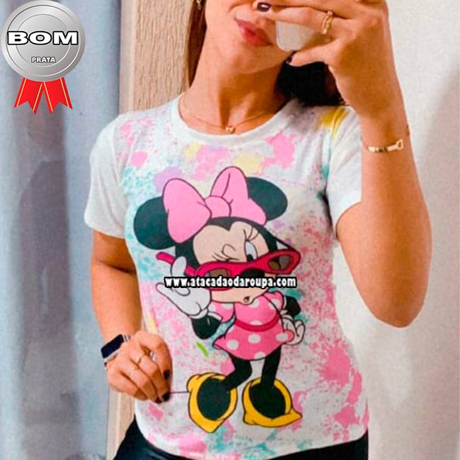 Blusas Modinha Sublimada