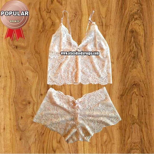 Lingerie Em Renda Várias Cores