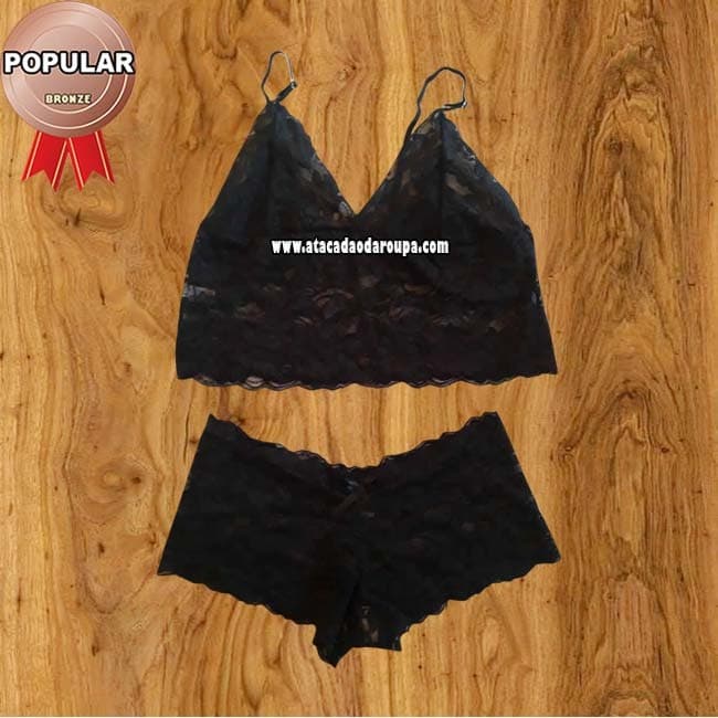 Lingerie Em Renda Várias Cores