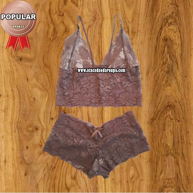 Lingerie Em Renda Várias Cores