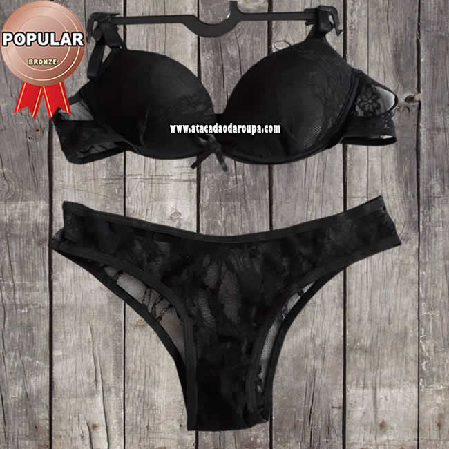 Lingerie em Renda Com Bojo Lingerie em Renda Com Bojo