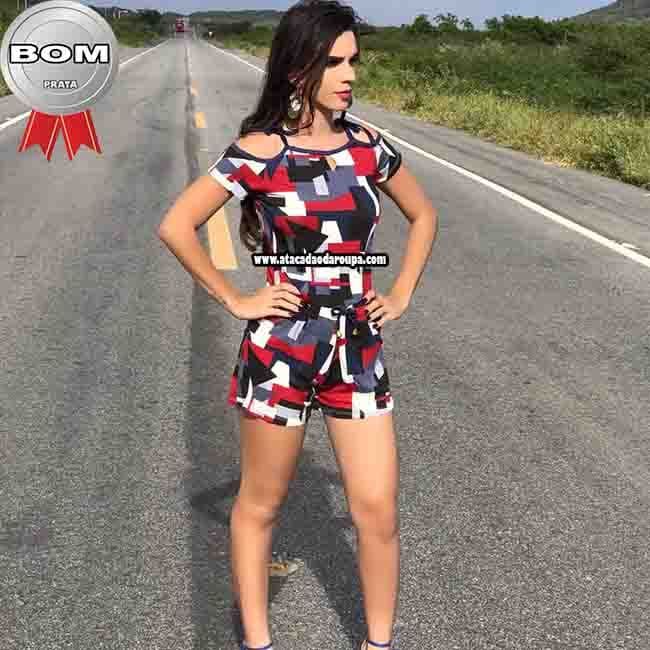 Macaquito Em Fio Torcido Estampado M