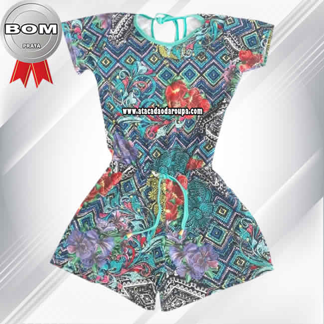 Macaquito Em Fio Torcido Estampado M