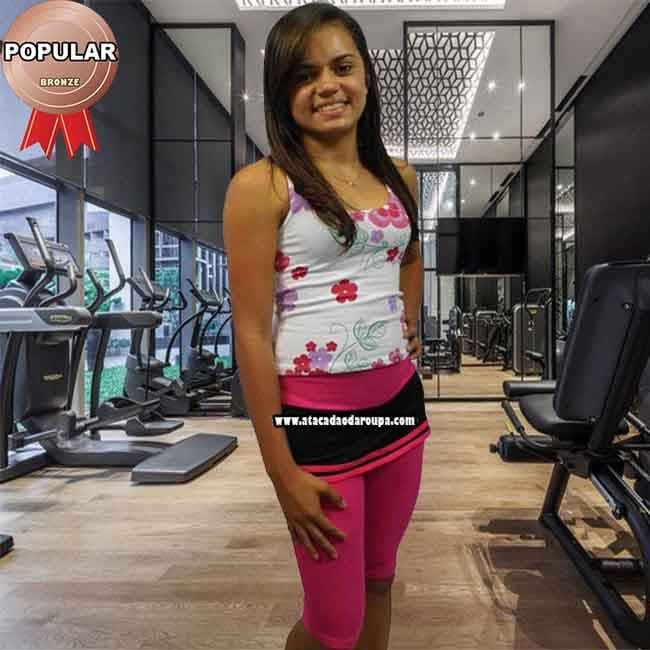 Capry Cotton Fitness Com Saia G