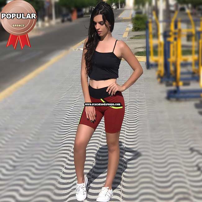 Bermuda Suplex Fitness Feminino
