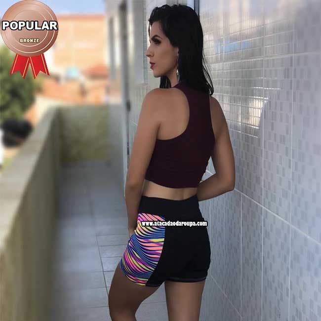 Short Suplex Fitness Fem Adulto G