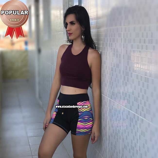 Short Suplex Fitness Fem Adulto G