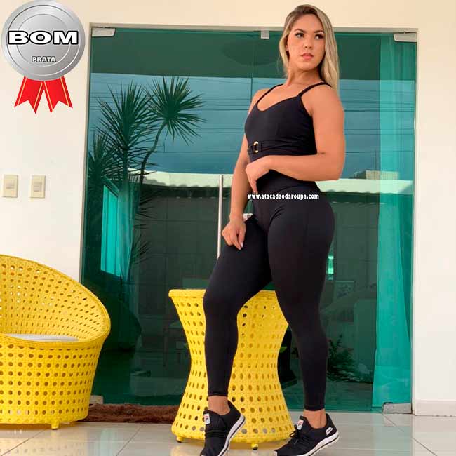 Calça Legue Suplex Fem Lisa Adulto M