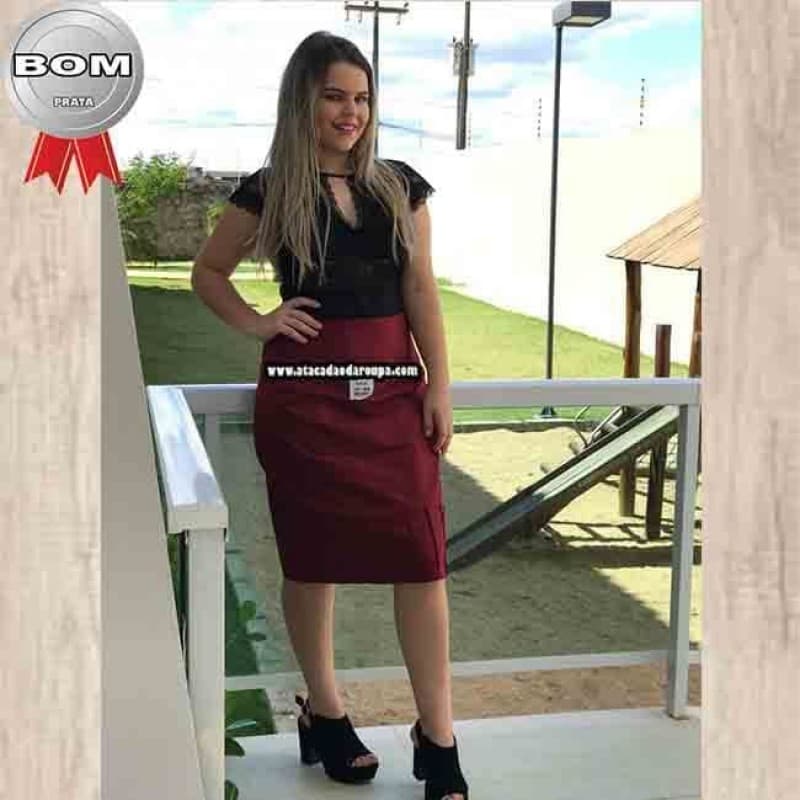 Saia Brim  Moda Evangélica M/G