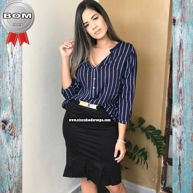 Saia Brim  Moda Evangélica M/G