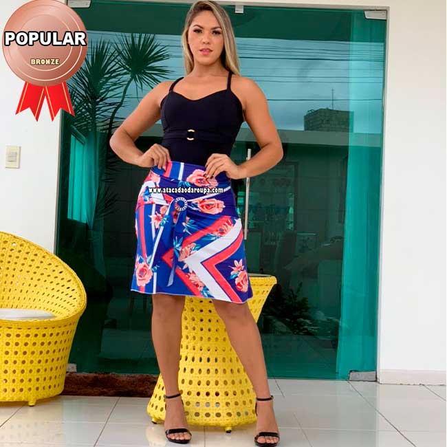 Saia Em Helanca Estilo Evangêlica