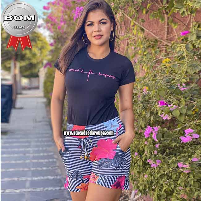 Short Feminino Suplex Fit
