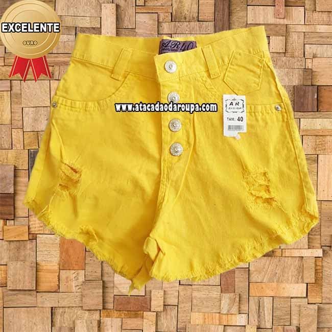 Short Brim Cintura Alta 36 ao 44