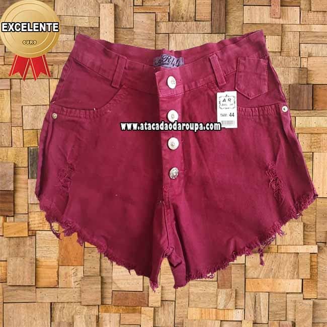 Short Brim Cintura Alta 36 ao 44