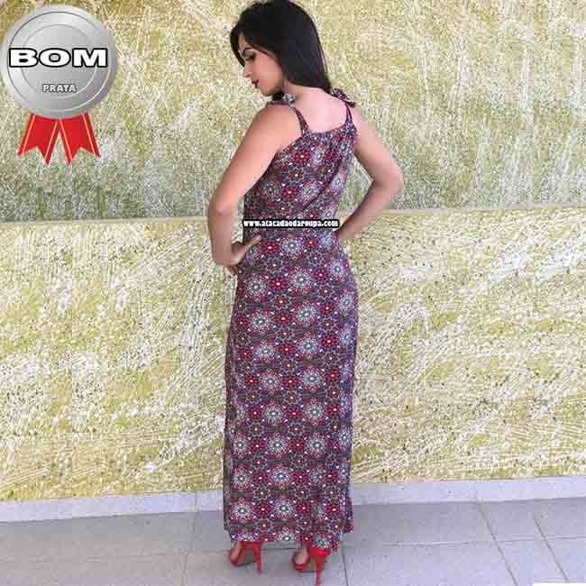 Vestidos longos Varios Modelos e Estampas M Vestidos longos Varios Modelos e Estampas M