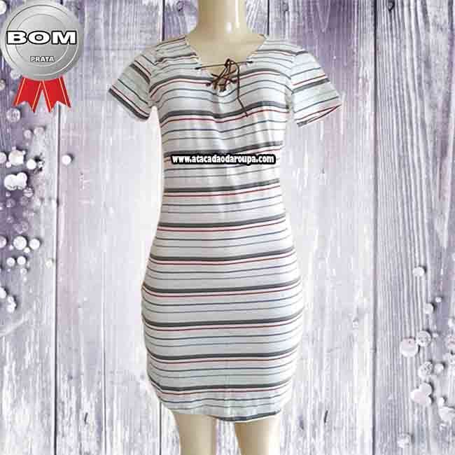 Vestidos Esportivos Listrados M