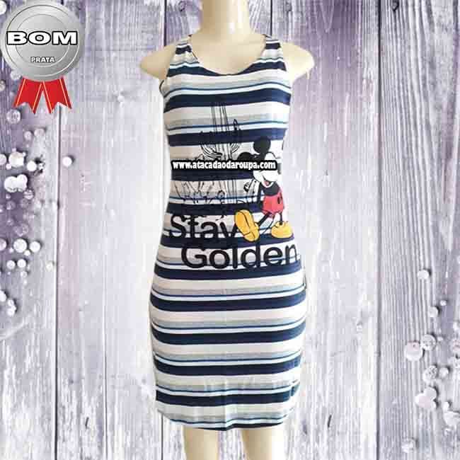 Vestidos Esportivos Listrados M