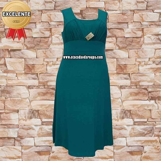 Vestidos Fio Torcido Longuete.