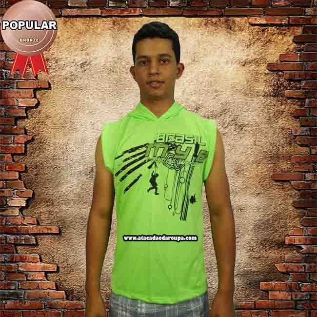Camisa Machão com Capuz Estilo UFC Camisa Machão com Capuz Estilo UFC
