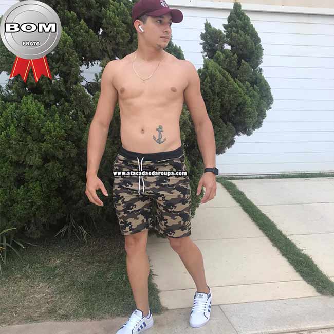 Bermudas Moletinho Estampadas
