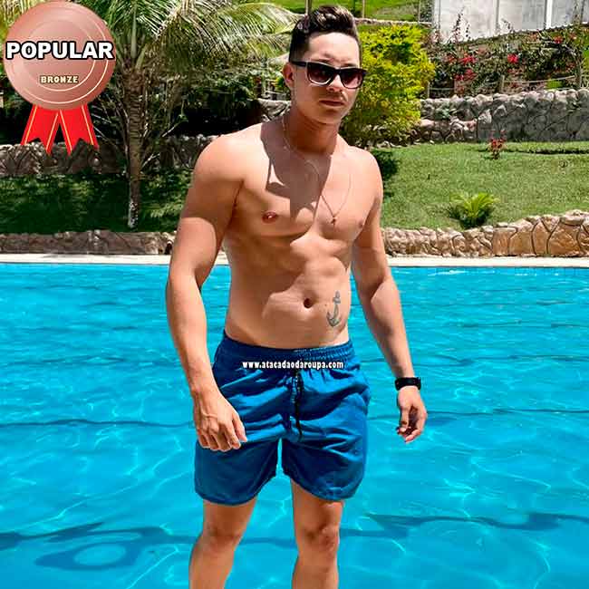 Short Mauricinho Tactel Adulto