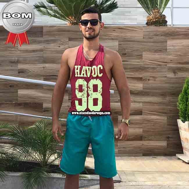 Short Tactel Grosso Masculino Adulto