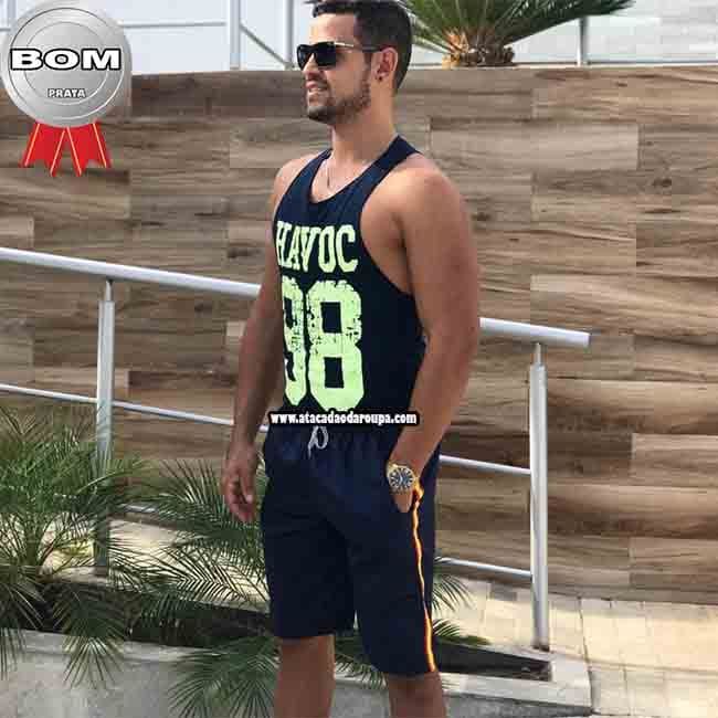 Short Tactel Grosso Masculino Adulto