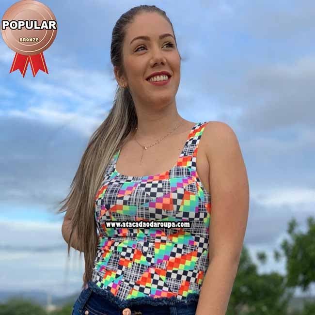 Regata Estampada Suplex