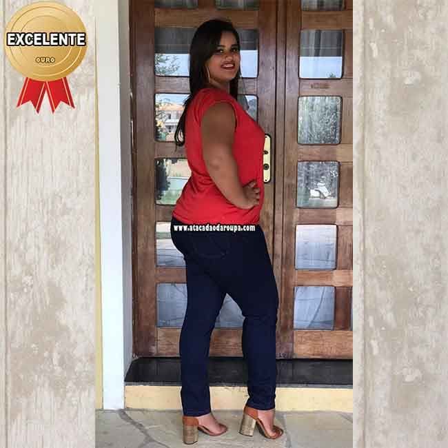 Calça Jeans Feminina Plus Size 46 ao 52