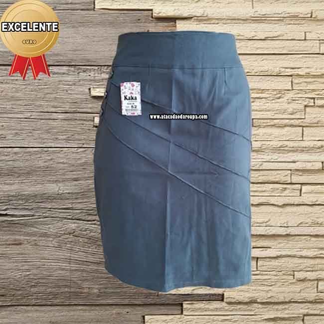 Saia Brim C/ Lycra Moda Evangélica