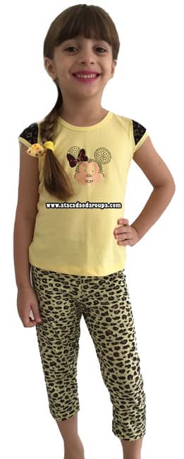 Conjunto Feminino 5 a 6 anos Conjunto Feminino 5 a 6 anos