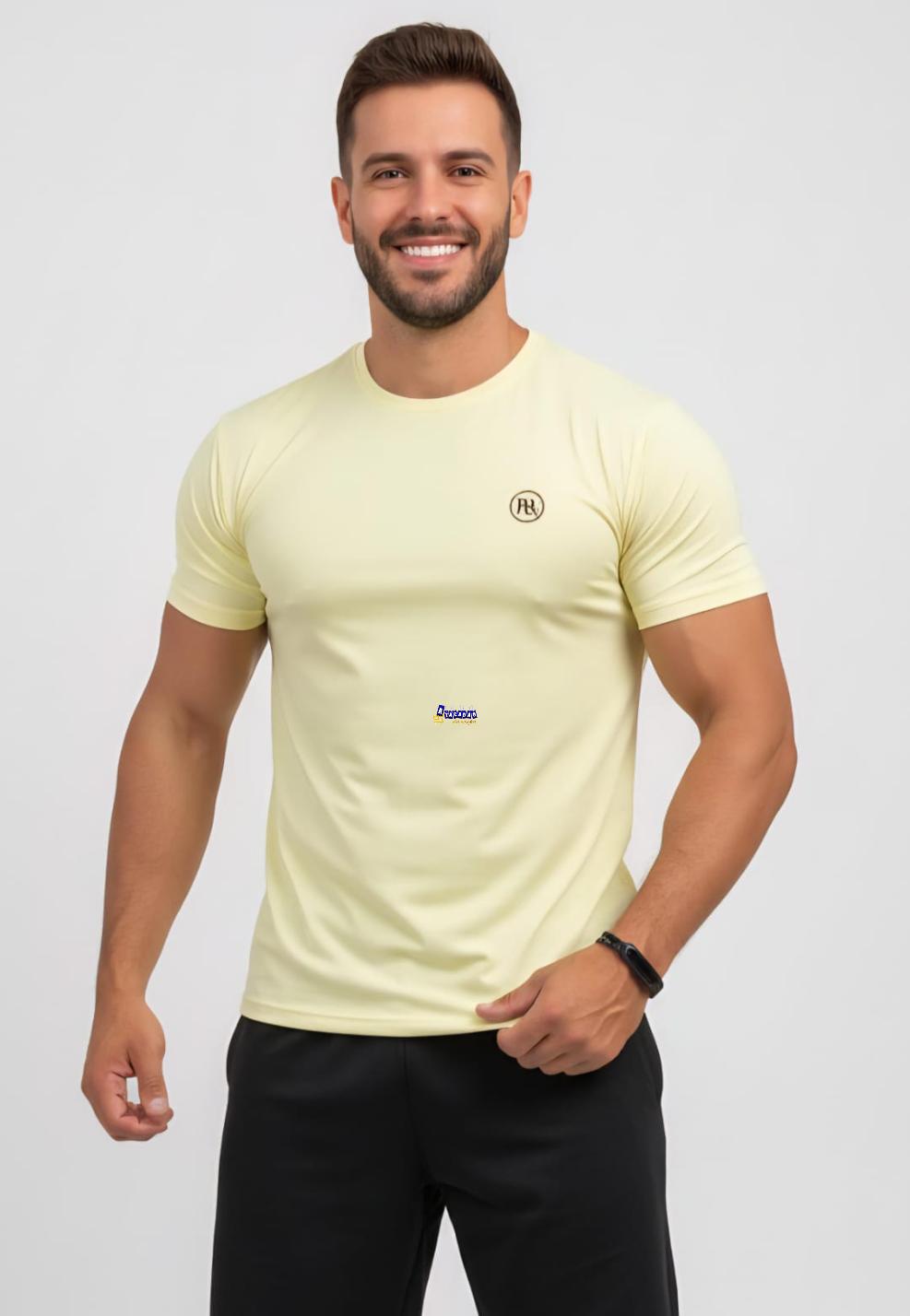 Camisa Masculina Proteção UV Academia