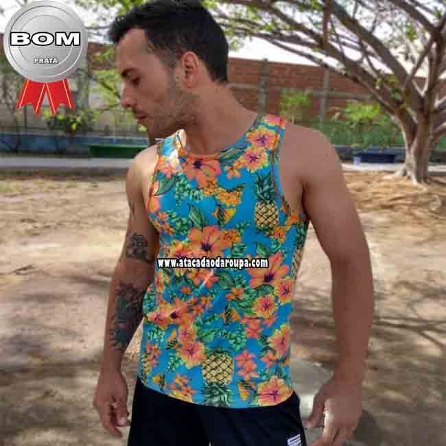 Regata Masculina Summer Plex Regata Masculina Summer Plex