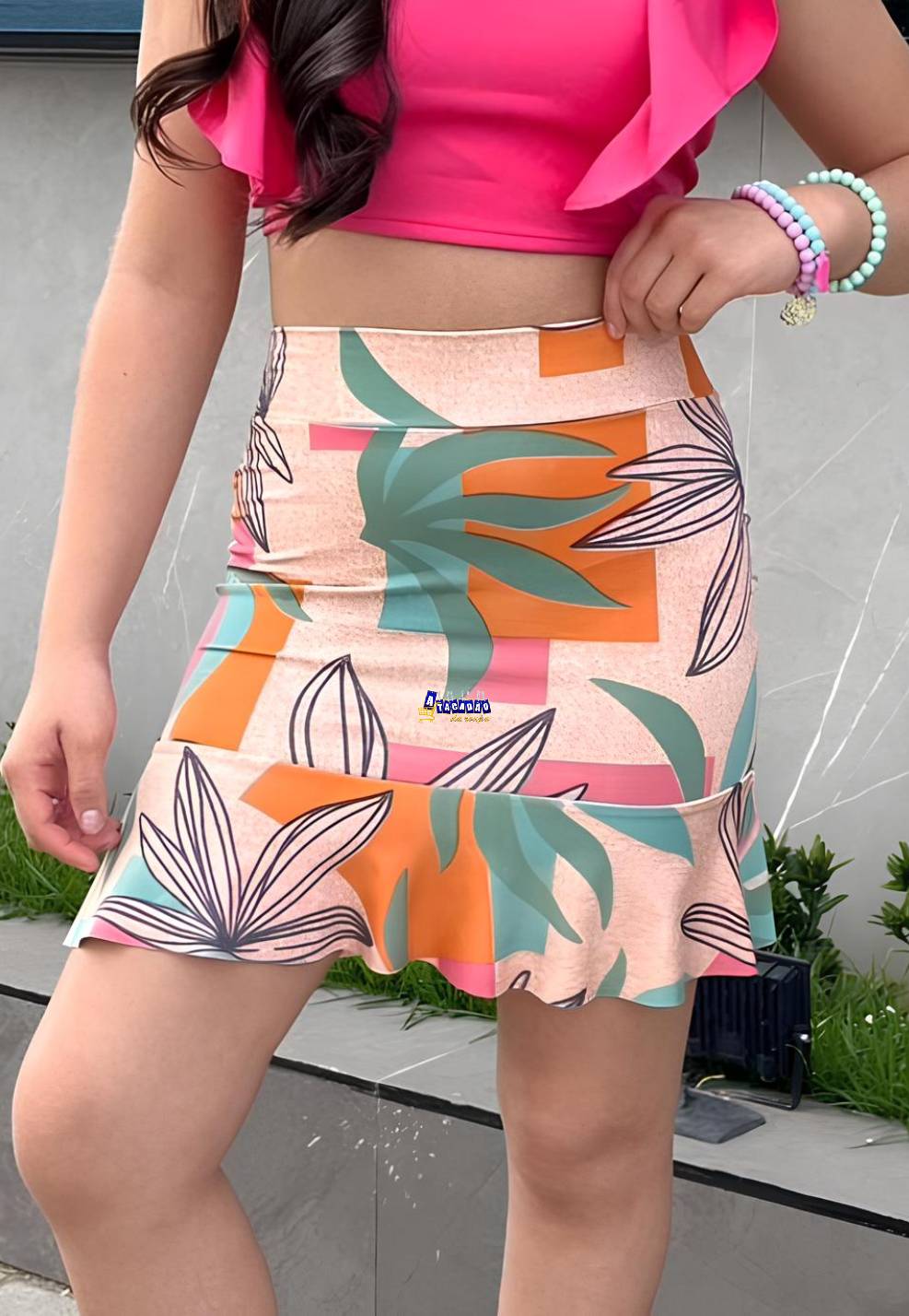 Saia Suplex Juvenil Estampada
