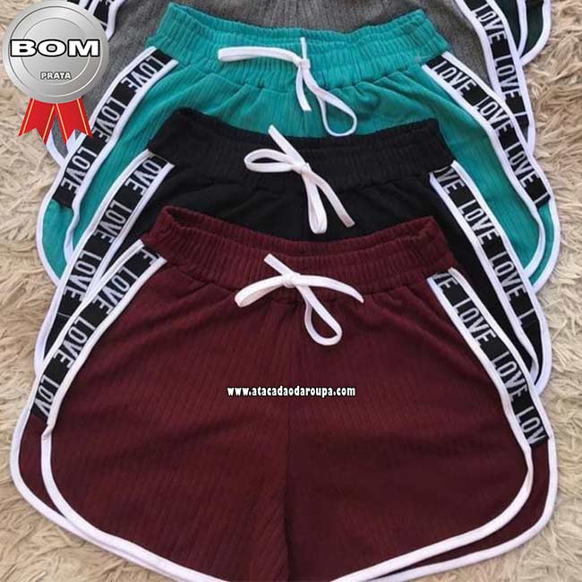Short Blogueira Moletinho M Short Blogueira Moletinho M
